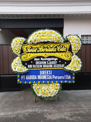 Papan Bunga Duka di Bualo