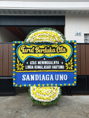 Papan Bunga Duka di Bualo